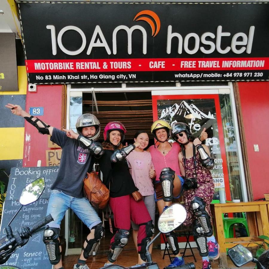10Am Hostel Ha Giang Exteriör bild